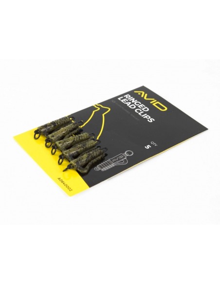 Avidcarp ringed lead clips camo 5unds