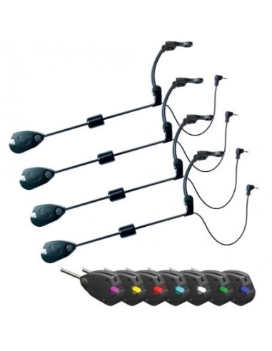 Carp spirit kit tensores luminosos X7 4unds