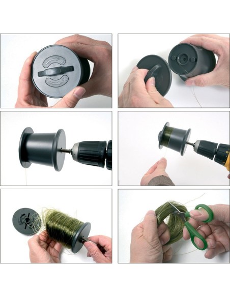 Carp spirit desbobinador hilo