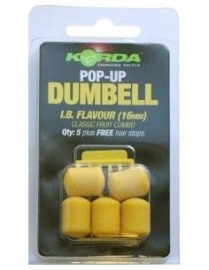 Korda dumbell pop-up i.b. flavour 16mm 5unds