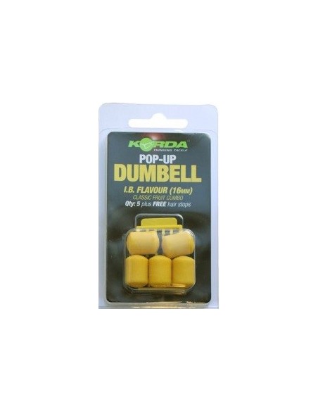 Korda dumbell pop-up i.b. flavour 16mm 5unds