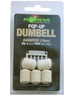 Korda dumbell pop-up banoffee 16mm 5unds