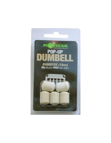 Korda dumbell pop-up banoffee 16mm 5unds