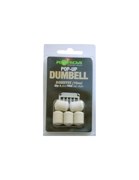 Korda dumbell pop-up banoffee 16mm 5unds