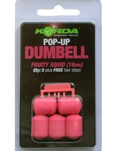 Korda dumbell pop-up fruity squid 16mm 5unds