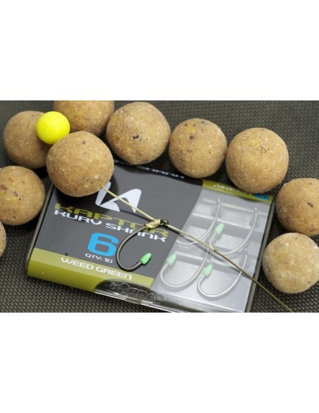 Korda kaptor kurv shank weed(verde)sin muerte nº8 10unds