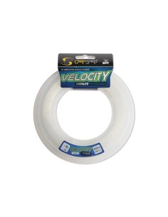 Carp spirit velocity sockleader clear 0.60mm 50lb 100m