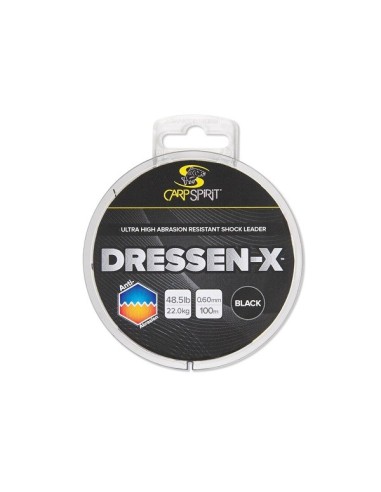 Carp spirit dressen-x sockleader clear 0.60mm 48.5lb 100m