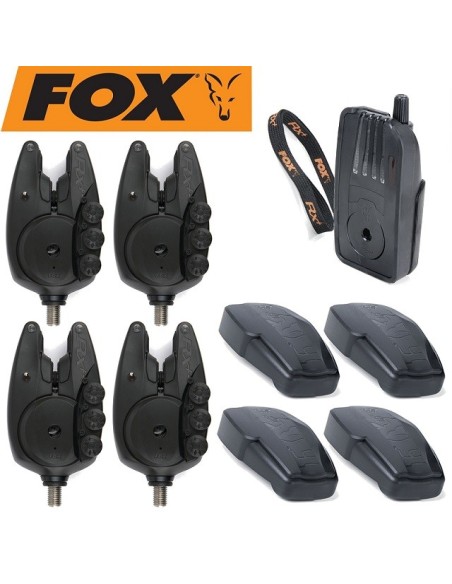 Fox alarmas RX+ set 4 alarmas + receptor