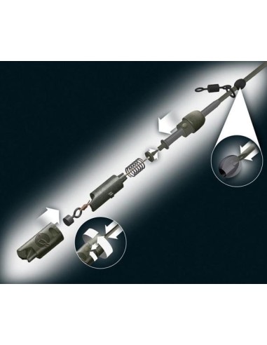 Korda heli safe tubing kit green 2unds