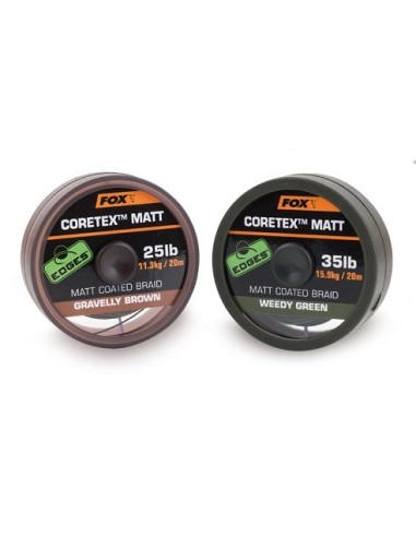 Fox matt coretex gravelly brown 25lb 20m
