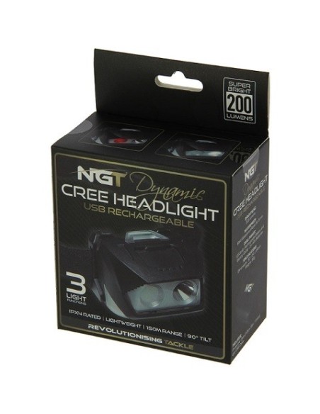 Ngt frontal USB dynamic 200 lumenes