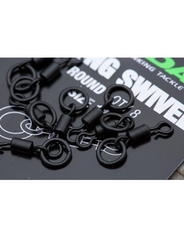 Korda QC swivel loop fiting con anilla  8unds