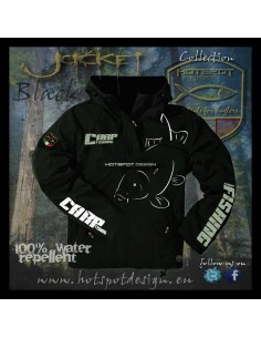 Hotspot jacket carpfishing negra talla M 2