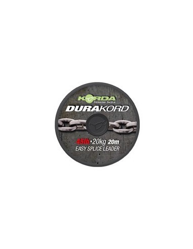 Korda dura-kord spliceable leader 45lb 20m