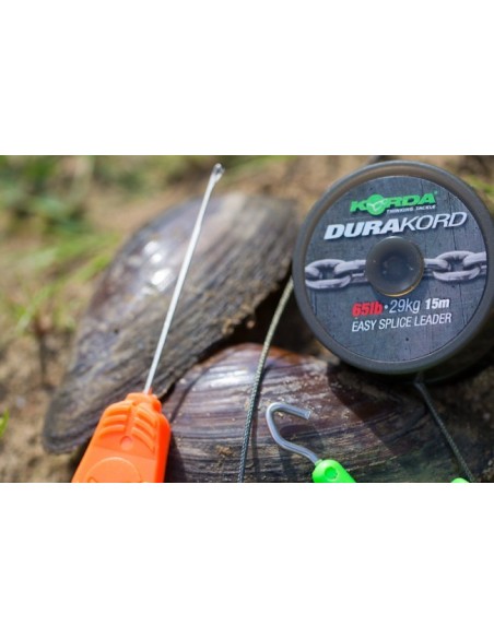 Korda dura-kord spliceable leader 65lb 20m
