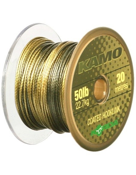 Korda kamo coated hooklink 50lb 20m