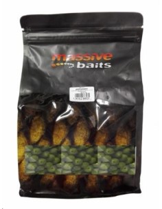 Massive baits shelf boilies green mulberry 18mm 1kg 2