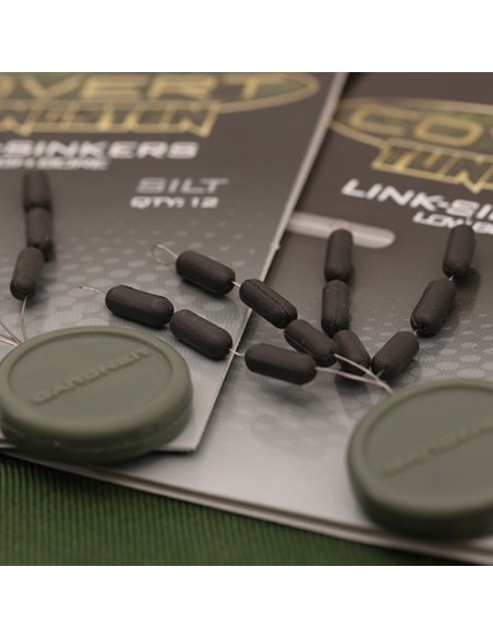 Gardner link sinkers tungsten low bore line 12unds