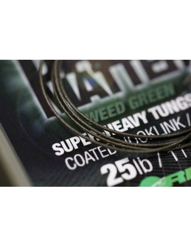 Korda dark matter tungsten hooklink gravel 18lb 10m