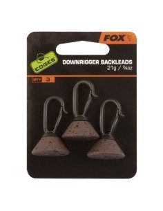 Fox plomos downrigger traseros 21g 3unds