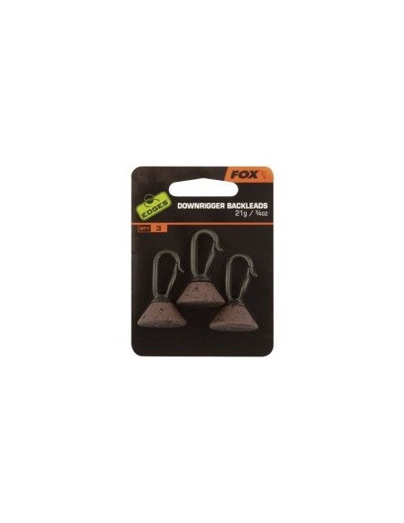 Fox plomos downrigger traseros 21g 3unds