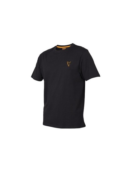 Fox shirt black orange talla S