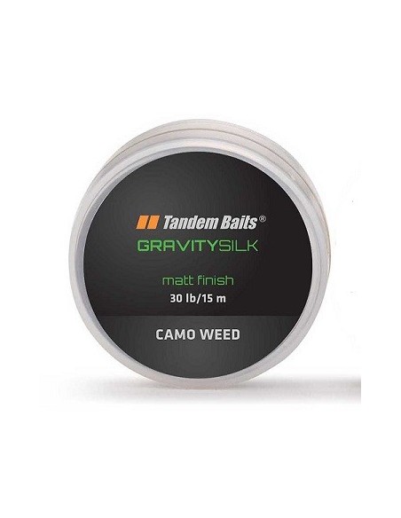 Tandem gravity silk camo weed 30lb 15m