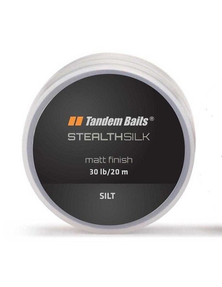 Tandem baits stealth silk dark brown 30lb 20m