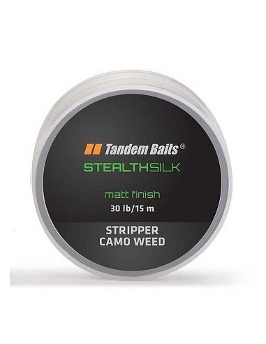 Tandem baits stealth silk stripper camo weed 30lb 10m
