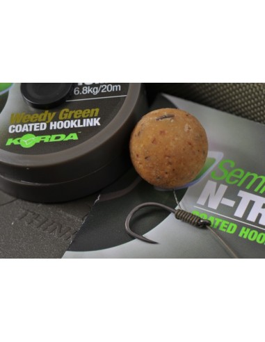 Korda N-TRAP gravel brown semi stiff 30lb 20m