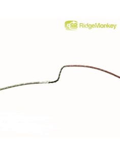 Ridgemonkey stiff coated hooklink camo 25lb 20m 2