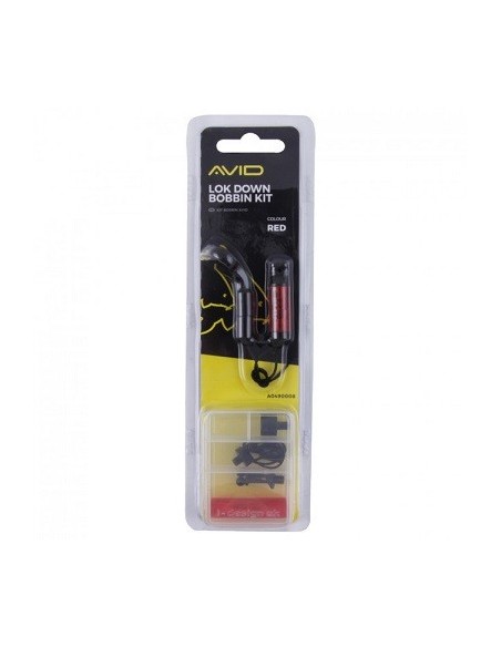 Avid carp lok down bobbin kit rojo