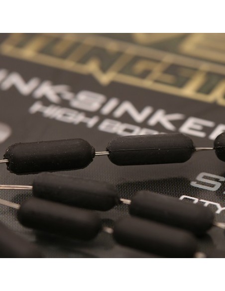 Gardner link sinkers tungsten high bore bajos 12unds