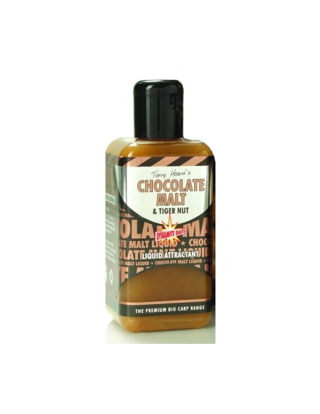 Dynamite baits chocolate malt & tiger nut liquid 250ml