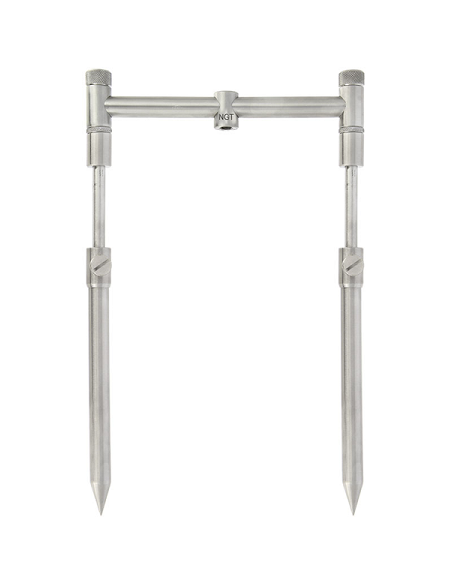 Ngt buzz bar chunky acero robusto 2 cañas 20cm