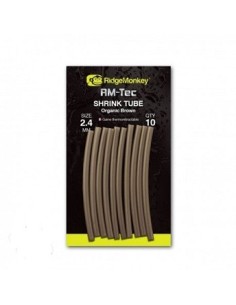 Ridgemonkey shrink tube brown 2.4mm 10unds