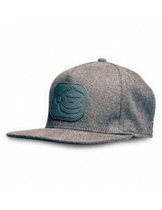 Ridgemonkey gorra apearel snapback cap gris