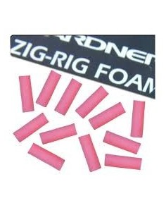 Gardner zig rig foam rosas 12unds