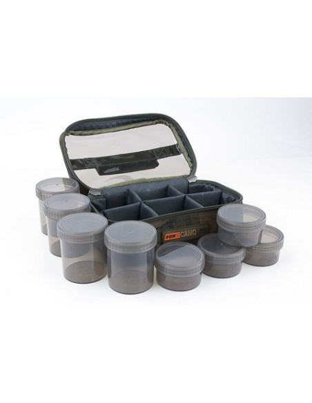 Fox camolite glug 8 pot case