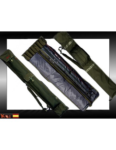 Koi funda acolchada 12" 3+3 cañas montadas
