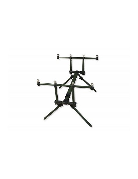 Carp spirit rod pod alu green 4 cañas