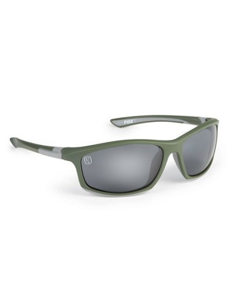 Fox gafas poralizadas green silver lente gris