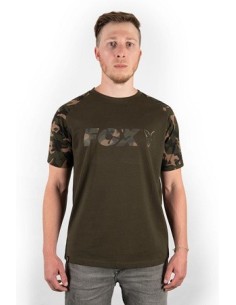 Fox camiseta camo khaki chest talla S 2