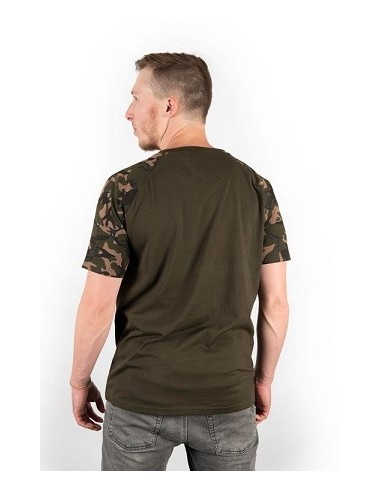 Fox camiseta camo khaki chest talla S