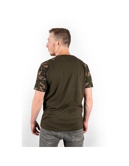 Fox camiseta camo khaki chest talla S