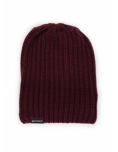 Sticky baits knitted beanie granate