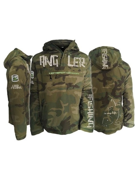 Hotspot jacket hybrid carpfishing camo talla L