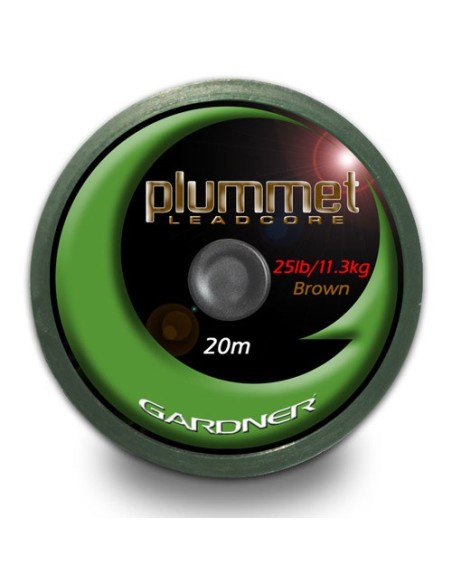 Gardner leadcore plummet marrón 25lb 20m