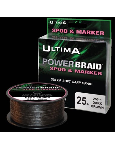 Ultima power braid spod & marker 0.25mm 20lb 250m (flotante)